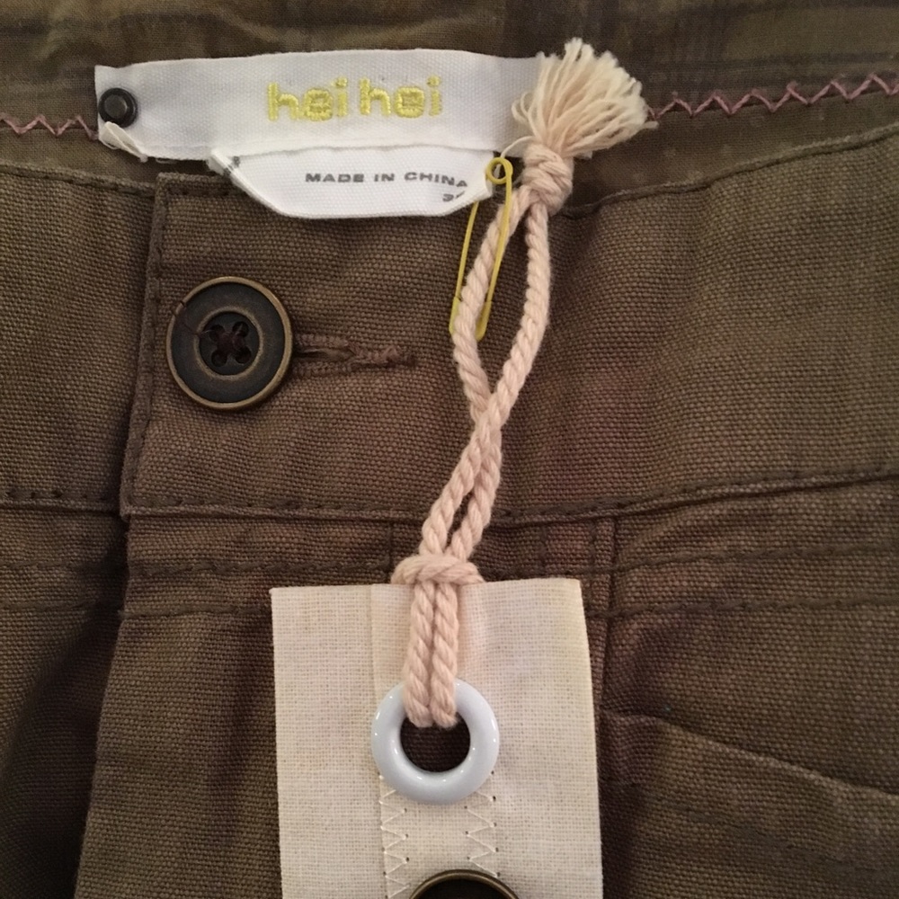 ANTHROPOLOGIE Brown “Bicoastal Cargo Skirt” - 32 - Picture 4 of 4